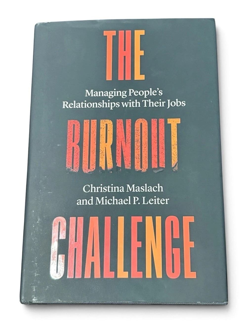 The Burnout Challenge: Managing People’s Relationships with Their Jobs